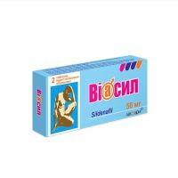Виасил 50мг №2 таб п/плен оболоч (Силденафил)
