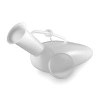 Мочеприемник полиэтилен типа с крышкой "Утка" ST592 муж. Moretti 1000мл