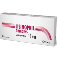 Лизиноприл Гриндекс таблетки 10мг №28