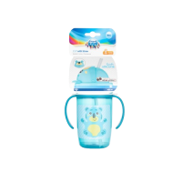 Canpol поильник спортивный c силиконовой трубочкой Голубая Коала 400мл (56/500) tur