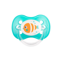 Canpol пустышка силиконовая С круглая "Love&Sea" 22/415