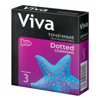 Презервативы "Viva" №3 точечные Презервативы "Viva" №3 точечные