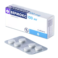 Вермокс таблетки 100мг №6
