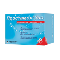 Простамол Уно 320мг №90 капсулы (Пальмы ползучей плоды)