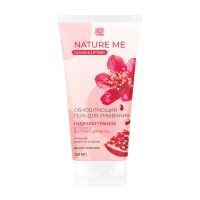 Family Cosmetics NATURE ME гель д/умывания обновляющий с гидролатом граната 150мл