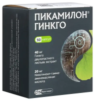 Пикамилон Гинкго 40мг+20мг №50 капс