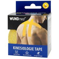 Бинт (Кинезио-Тейп) WUNDmed 5м*5 см (адгезивн,восстанавл) желтый