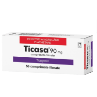 Тикаса 90 мг №56 таб п/п/о (Тикагрелор)