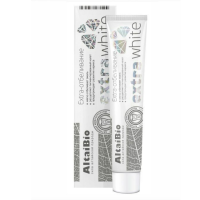 Зуб. паста Алтай Био активные микрогранулы "Экстра отбеливание"75мл