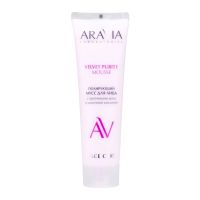 Aravia Lab. Мусс Полирующий д/лица с протеинами риса и молочной кислотой VELVET PURITY MOUSSE 100 мл