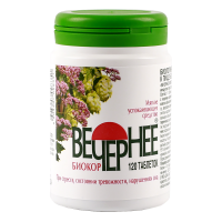 Вечернее Биокор таб 0,18г №120 (валериана+хмель+мята) (БАД)