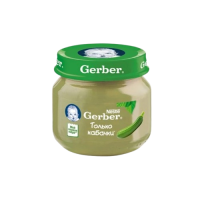 Gerber пюре кабачок (с 4мес) 80г