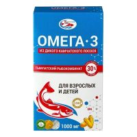 Омега-3 из дик камчат лосося 1000мг Взр и Детям №42 БАД (Salmonica)
