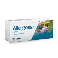 Аллергосан 25мг №20 таблетки п/о (Хлоропирамин)