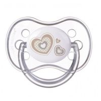 Canpol пустышка силиконовая В симметричная  22/581_bei