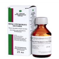 Перца стручкового настойка 25мл н-ка д/наруж прим (Капсаицин)