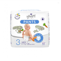 Подг. трусики "Белла" Happy Pants Midi  р.3 №26 (8-14кг)