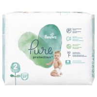 Подг. Pampers "Pure Protection" р.2 №27 (4-8кг)