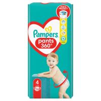 Подгузники-трусики Pampers "Pants" размер 4 №52 (9-15кг)