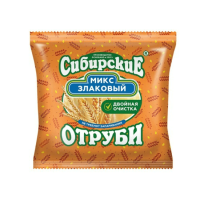 Отруби Сибирские "Злаковый микс"пшеничные,ржаные 180г