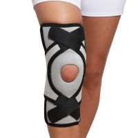 Бандаж для коленного сустава "Крейт" №6 (серый) F-518 выс 34см (48-50см)