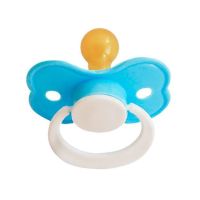 Соска-пустышка латексная "Бантик" с кольцом (инд.уп.) тип 2 Б