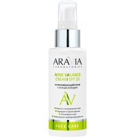 Aravia Lab.Крем успокаивающий с ниацинамидом Acne Balance Cream SPF 20, 100 мл