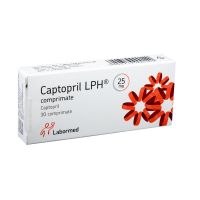 Каптоприл LPH 25мг №30 (10*3) таб