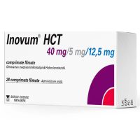 Иновум НСТ 40мг/5мг/12,5мг таб №28 (Олмесартан+Амлодипин+Гидрохлортиазид)