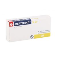 Мертенил 5мг №30 таблетки п/п/о (Розувастатин)