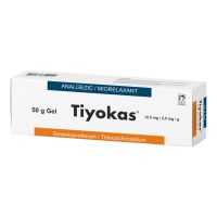 Тиокас 12,5мг+2,5мг/г 50г гель д/наружного прим (Декскетопрофен+Тиоколхикозид)