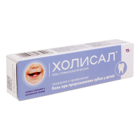 Холисал гель стоматологический 15г