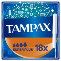 Тампоны Tampax Compak "Super Plus" №18 4 капли (с аппликатором)