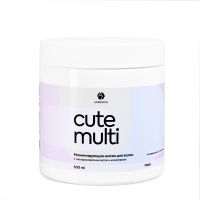 ADRICOCO CUTE MULTI Маска д/волос реанимирующая с гиалуроновой кислотой и коллагеном, 500 мл