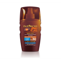Доктор Биокон масло-спрей "Высокая защита" д/безопасн.загара (SPF-30) 160мл