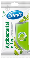 Салф. влаж. Smile №15 (антибактериальные с витаминами)
