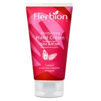 Хербион крем для рук увлажн Сладкий миндаль100мл