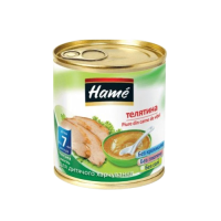 Hame пюре мясо телятины ж/б с 7 мес 100г Hame пюре мясо телятины ж/б с 7 мес 100г