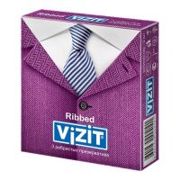 Презервативы "Vizit" №3 ребристые