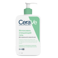 CERAVE гель интенсивно очищающий для норм и жирной кожи лица и тела 473мл