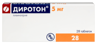 Диротон таблетки 5мг №28