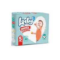 Подг. трусики LODY BABY №5 Junior  (11-25кг) 42шт Jumbo Pack Pants