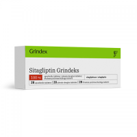 Ситаглиптин Гриндекс 100мг №56 таб п/п/о (Ситаглиптин)