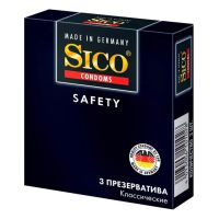Презервативы "Sico" №3 safety (классические) Презервативы "Sico" №3 safety (классические)