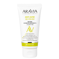 Aravia Lab.Крем ВВ для лица пр/несовершенств 14 Light Tan Anti-Acne BB Cream 50 мл