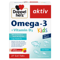 Доппельгерц Актив Омега-З KIDS №27 таб жев