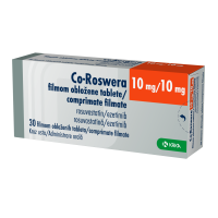 Ко-Росвера 10мг/10мг №30 таб п/п/о (Розувастатин/эзетимиб)
