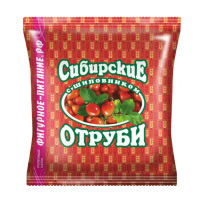 Отруби Сибирские Пшеничные с шиповником 200г