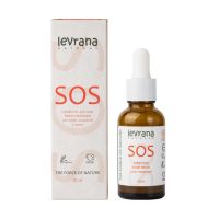 Levrana Сыворотка д/лица балансирующая д/кожи склонной к акте  SOS, 30 мл.