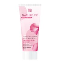 Family Cosmetics NATURE ME крем для лица Увлажняющий с гидролатом розы 75мл